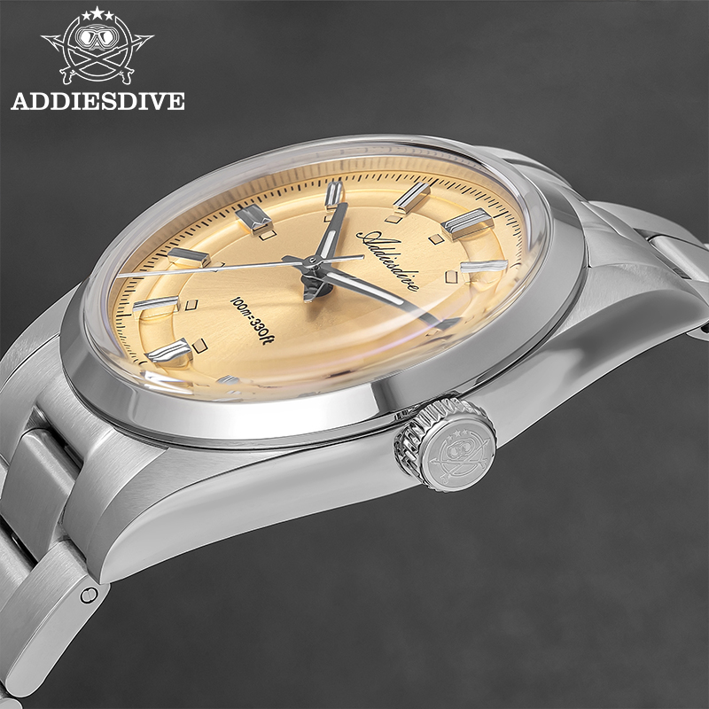 Anti Blue Light Film - ADDIESDIVE Zegarek damski Top Brand 100m