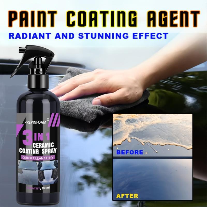 Nano Liquid Coating - Spray ceramiczny 3 w 1 do