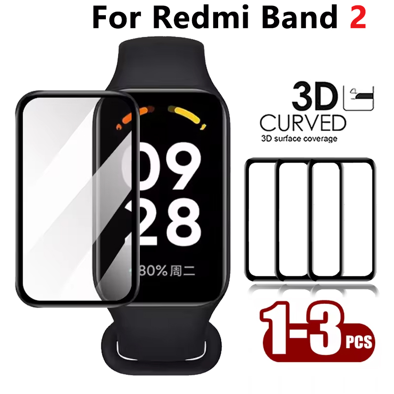 Smartwatch Screen Film - 1-3szt Folia kompozytowa 3D do Redmi