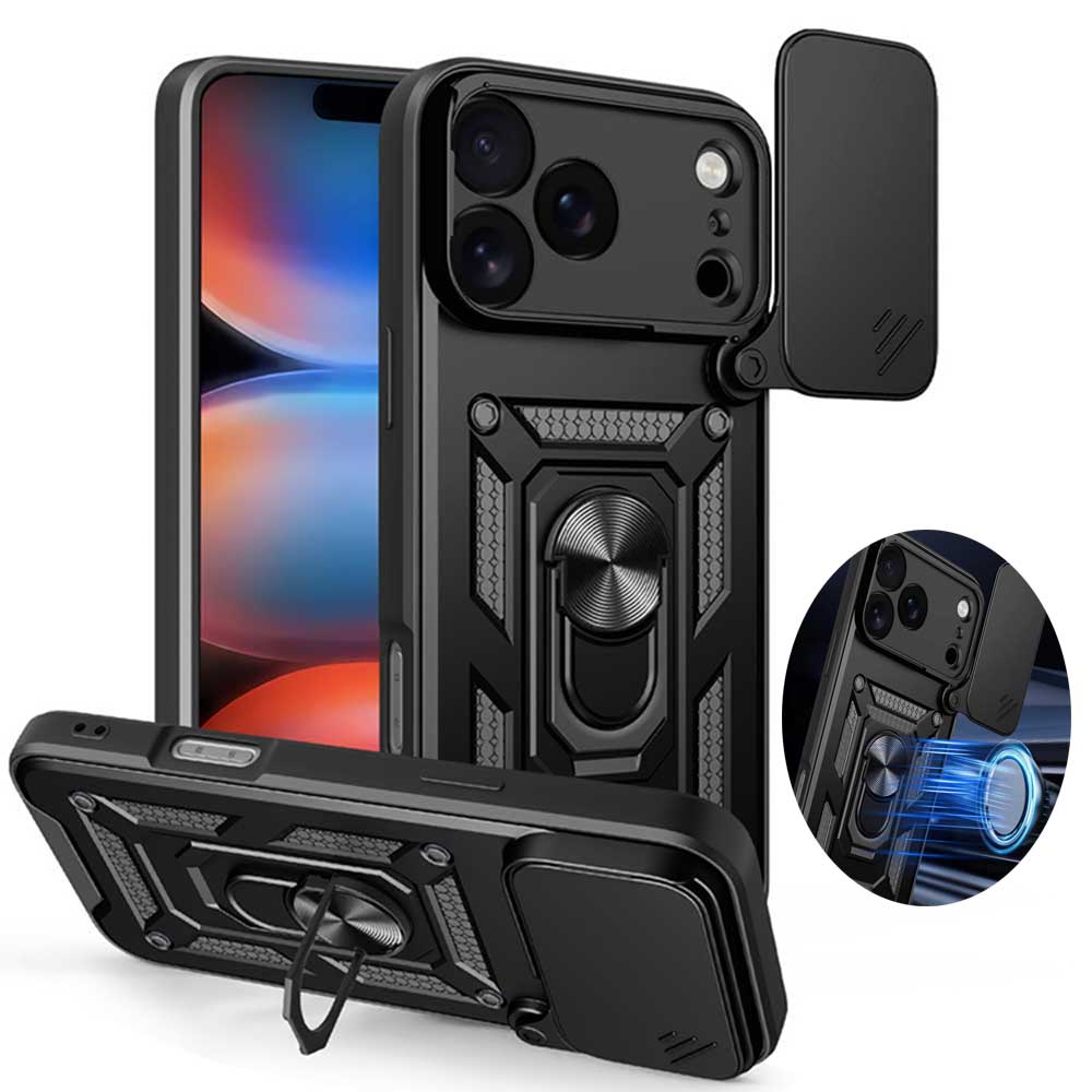 Camera Lens Protector - Odporny na wstrząsy futerał na iPhone'a