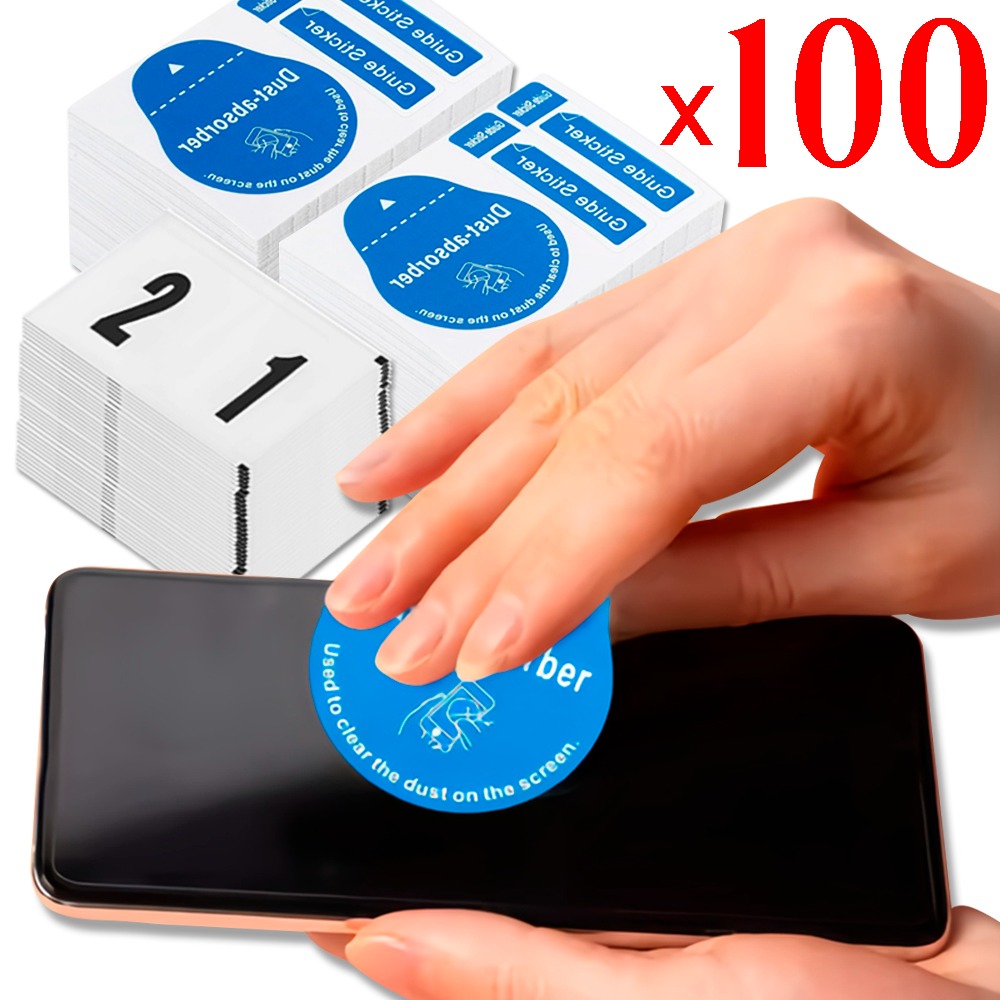 Dust Removal Sticker - 100 szt. Narzędzi do usuwania kurzu