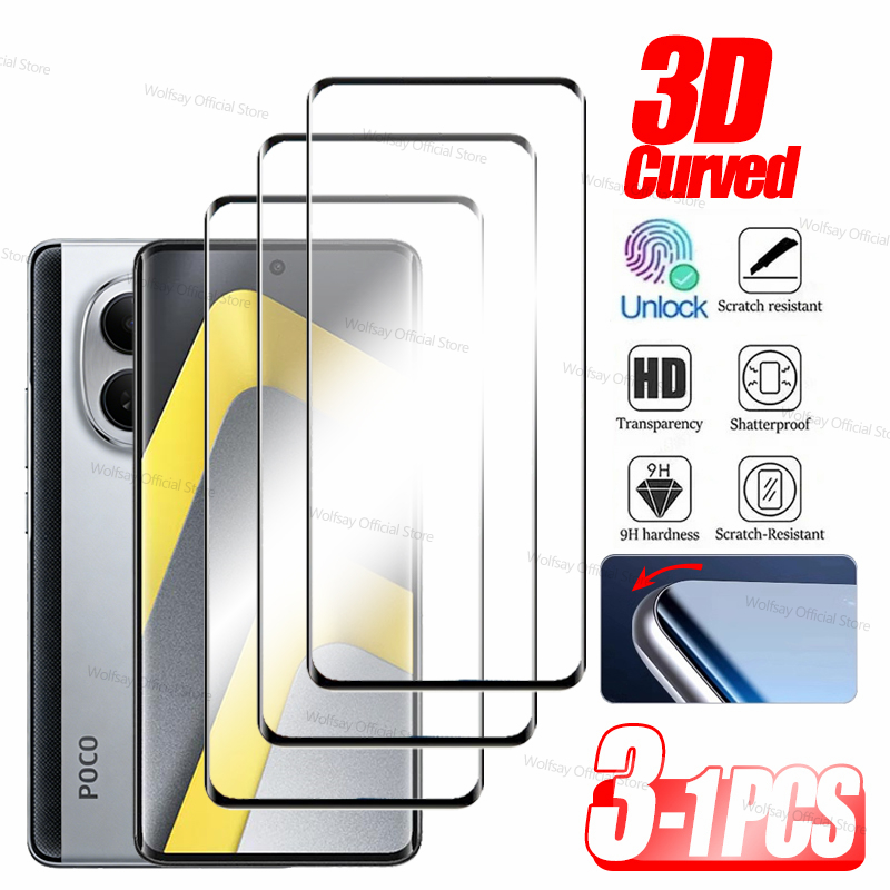 Curved Edge Screen - 3/2/1 SZT. Szkło 3D z Zakrzywionymi