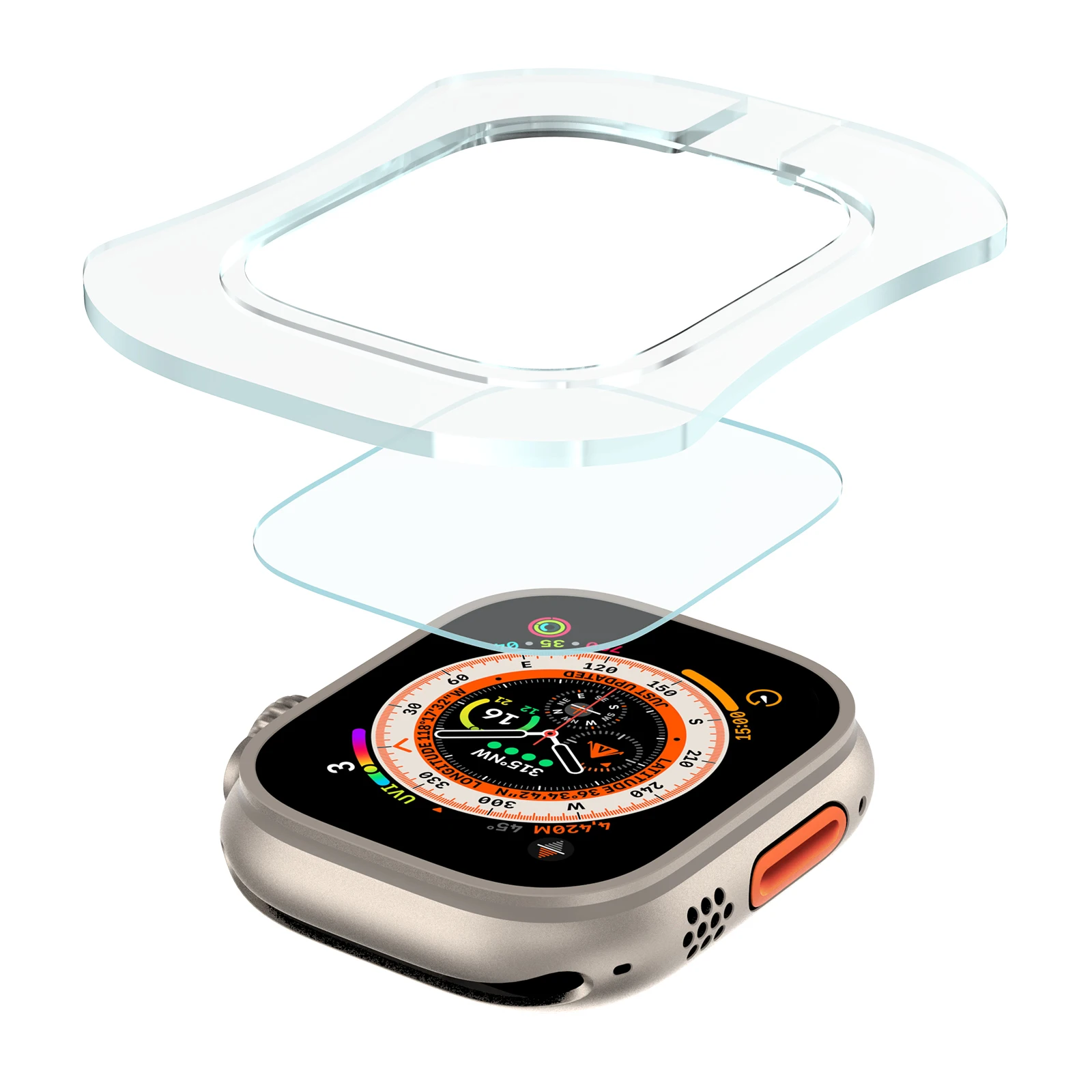 Screen Alignment Tool - Szkło hartowane do Apple Watch Ultra