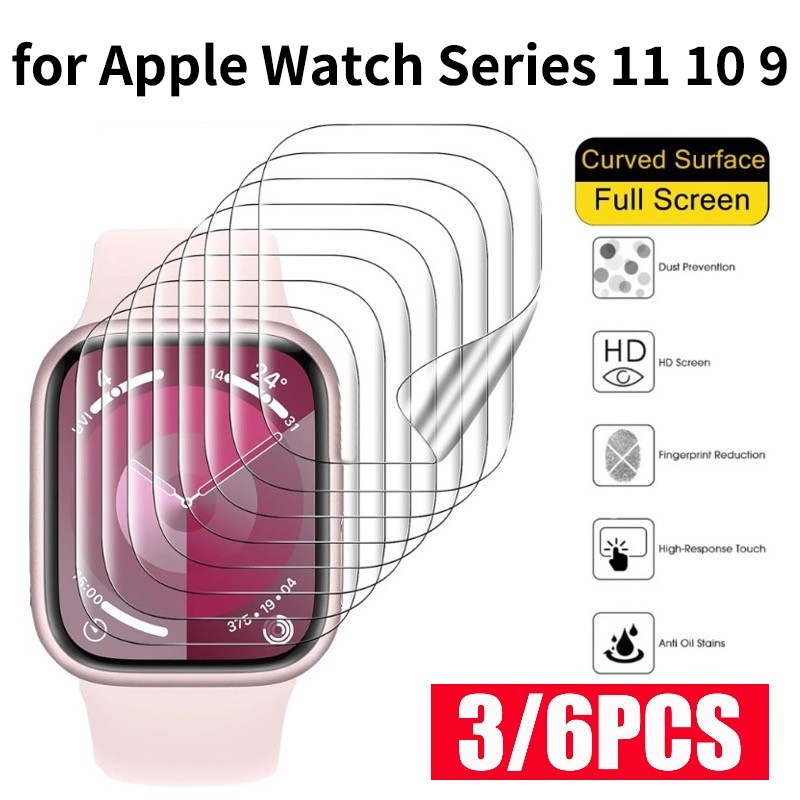 Smartwatch Screen Film - 6 szt. Folia ochronna na ekran