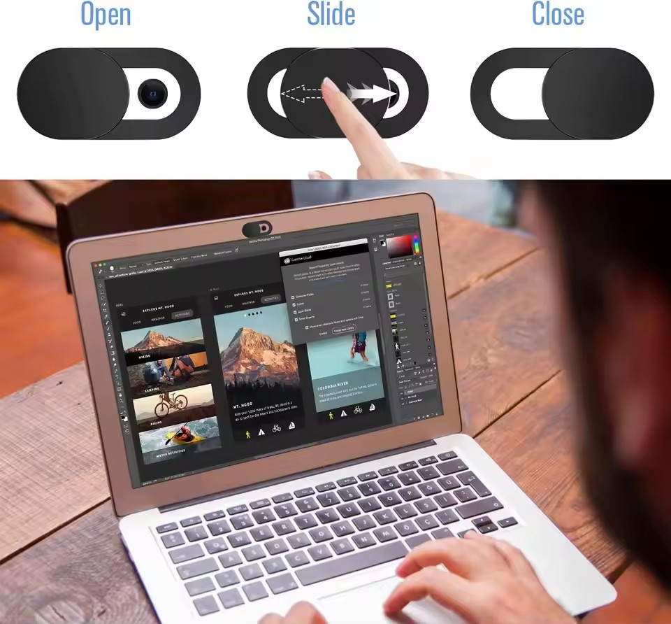 Osłonka na kamerę internetową, – Camera Lens Protector recenzja i cena