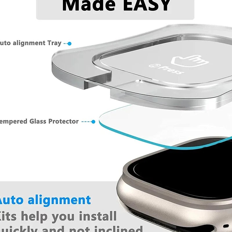 2 szt. 49mm Szkło Hartowane do – Screen Alignment Tool recenzja i cena