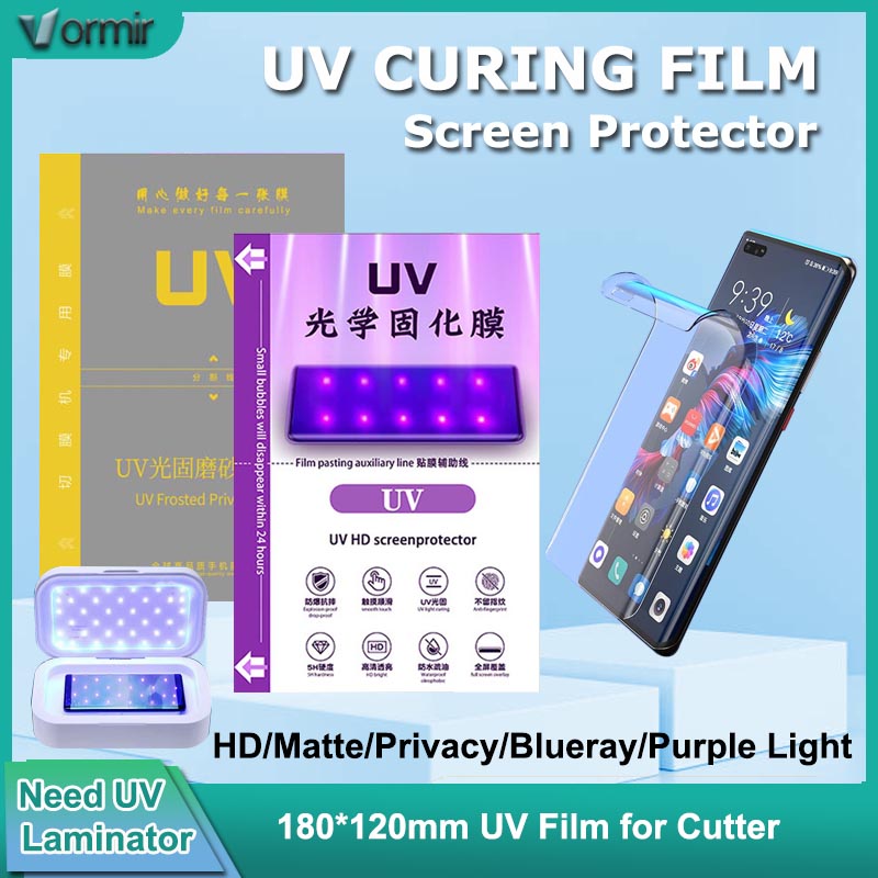 Szkło UV VORMIR na ekran telef – Screen Protector Cutter recenzja i cena