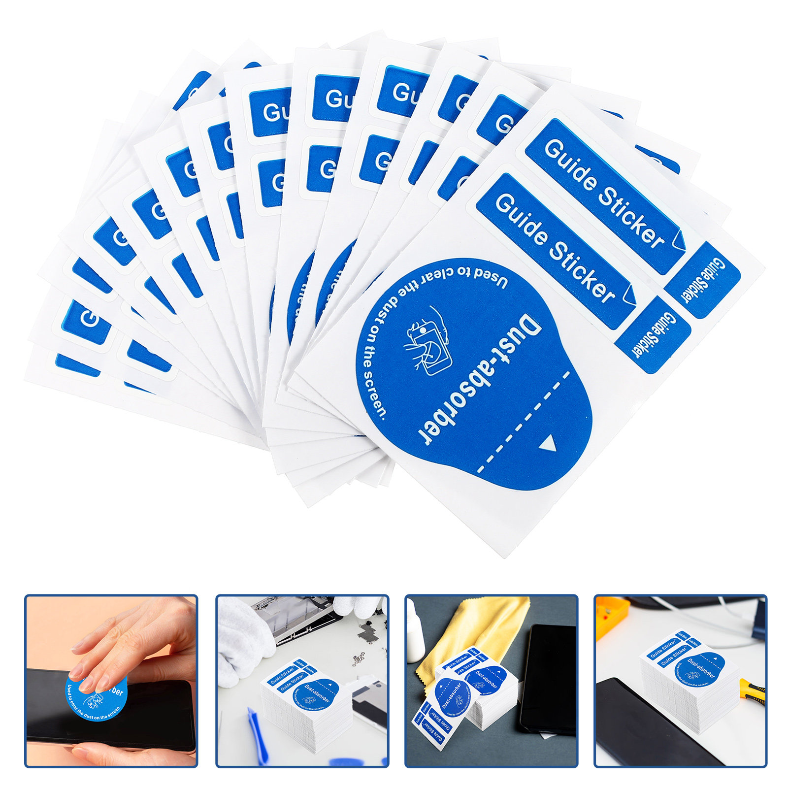 200 szt. naklejek do usuwania  – Dust Removal Sticker recenzja i cena