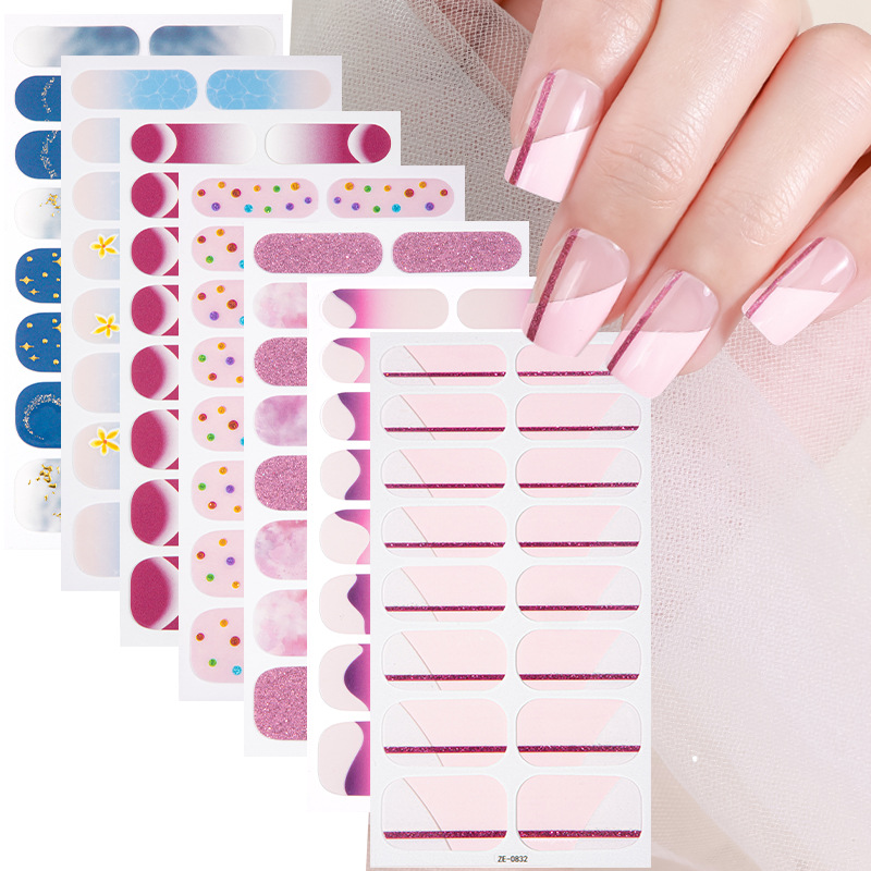 16 sztuk Marmurkowe Gradientow – Full Cover Adhesive recenzja i cena