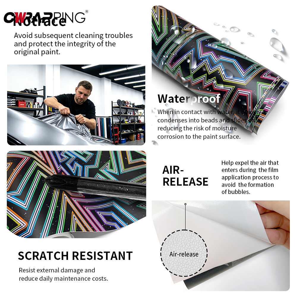 Folia samochodowa Rainbow Line – Full Cover Adhesive recenzja i cena
