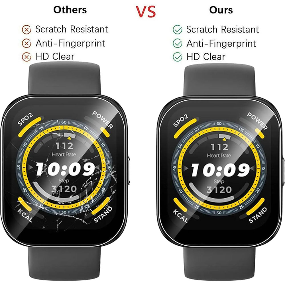 3 SZTUKI przezroczystej folii  – Smartwatch Screen Film recenzja i cena