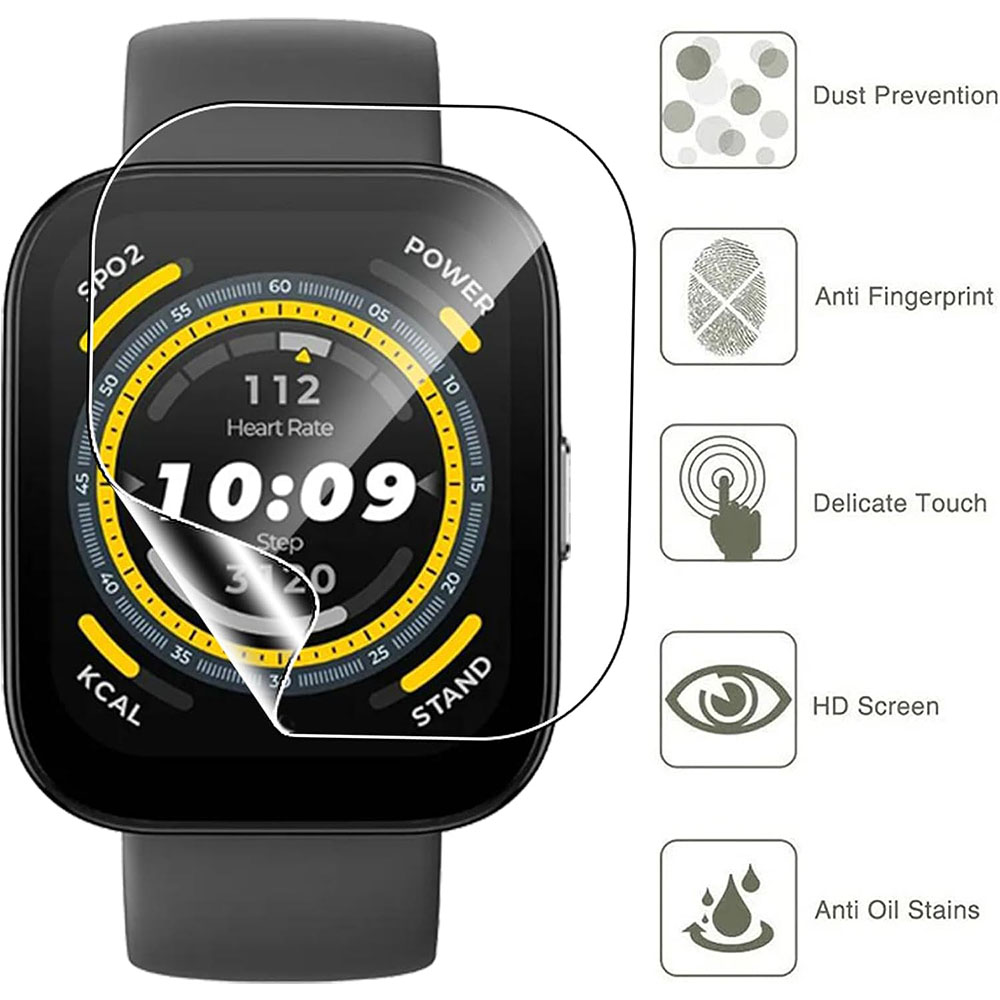 3 SZTUKI przezroczystej folii  – Smartwatch Screen Film recenzja i cena