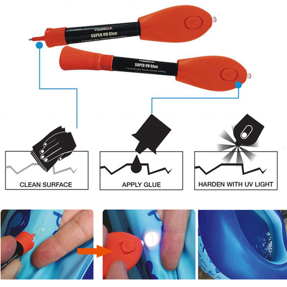Naprawić płynny klej metalu z  – Liquid Uv Glue Kit recenzja i cena