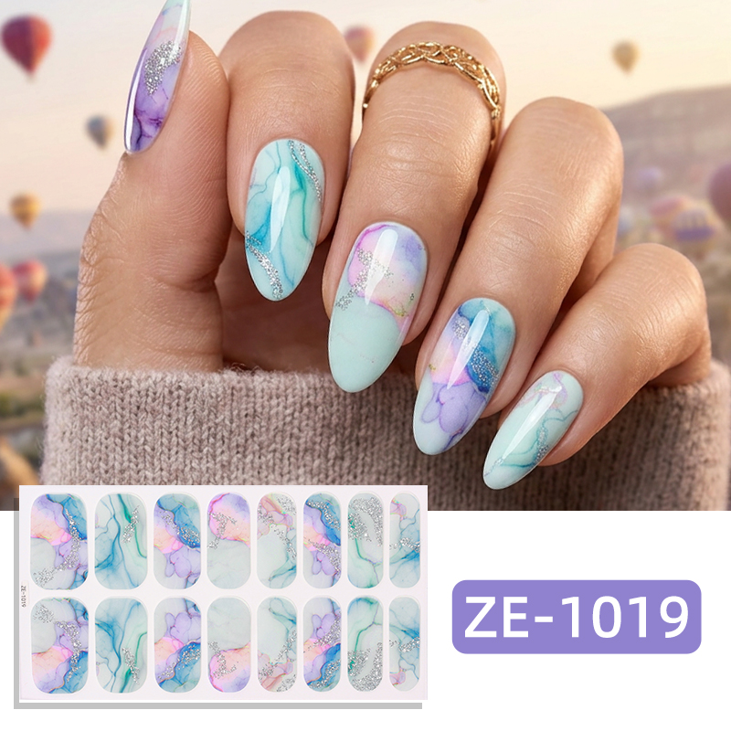 16 Naklejek na Paznokcie z Bro – Full Cover Adhesive recenzja i cena