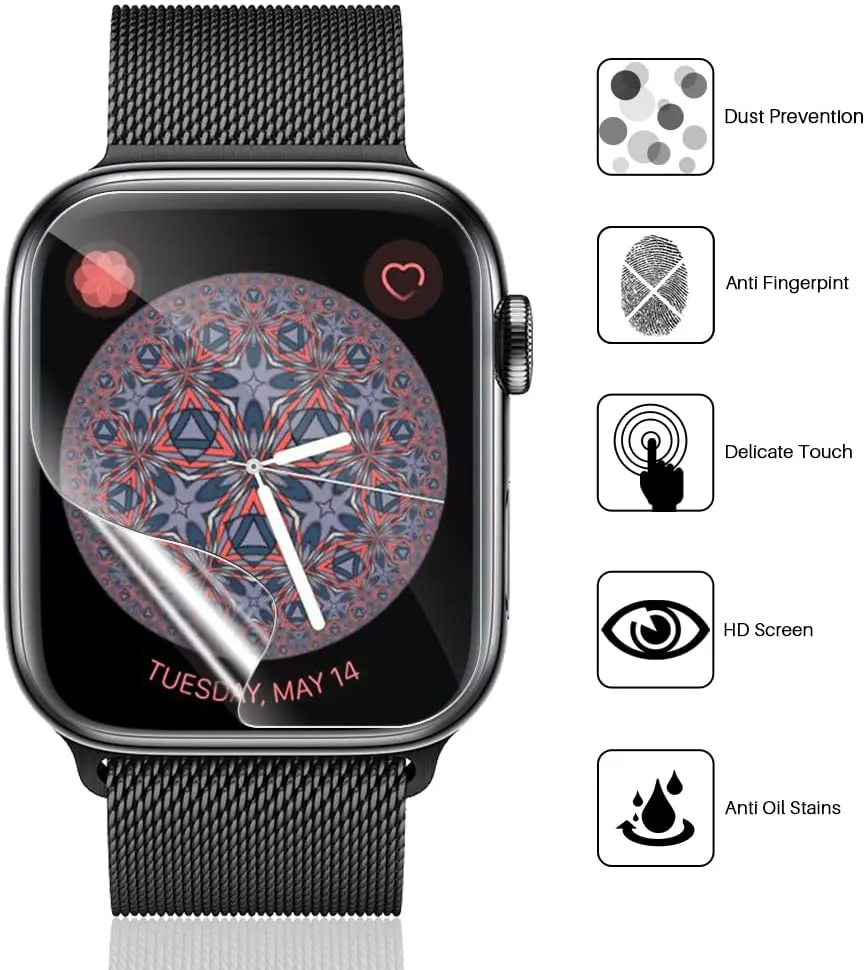 Osłona ekranu do Apple Watch S – Hydrogel Screen Protector recenzja i cena