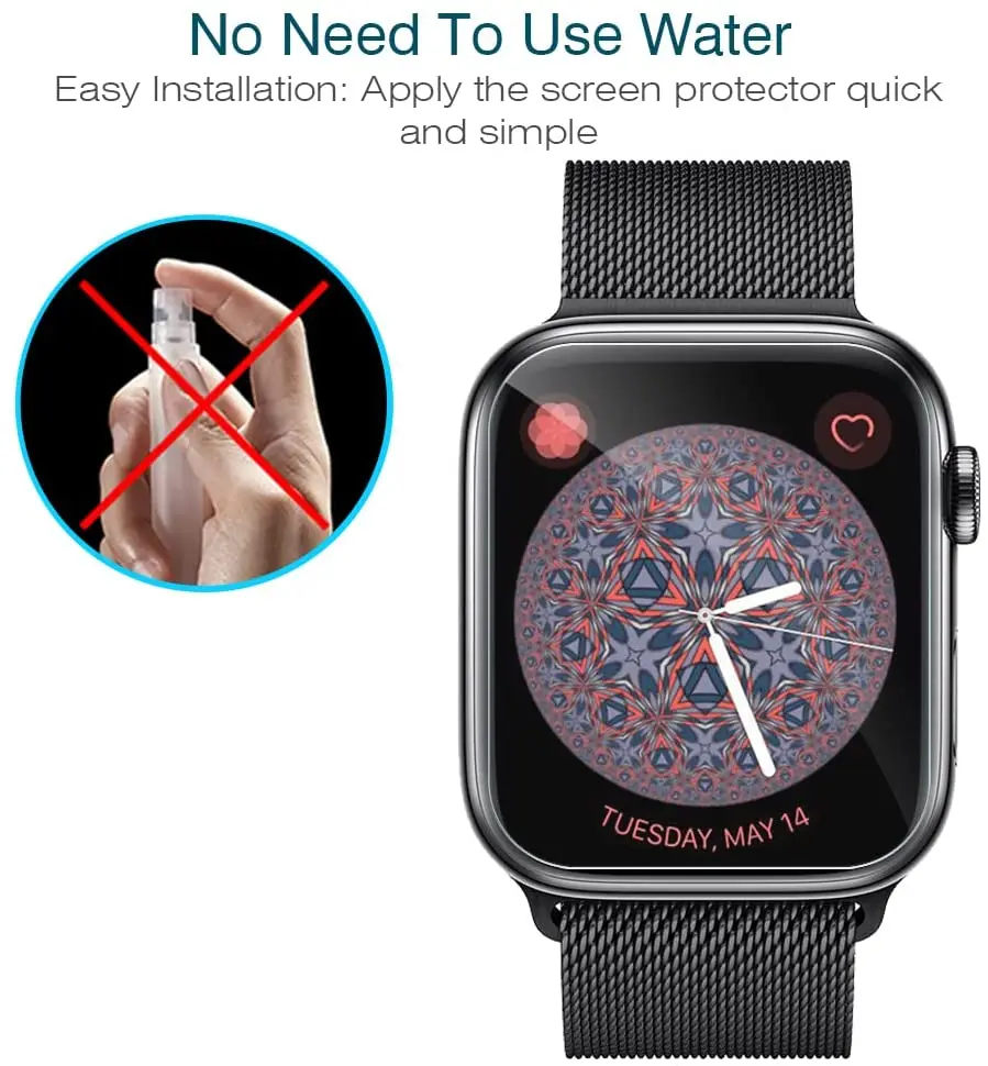 Osłona ekranu do Apple Watch S – Hydrogel Screen Protector recenzja i cena