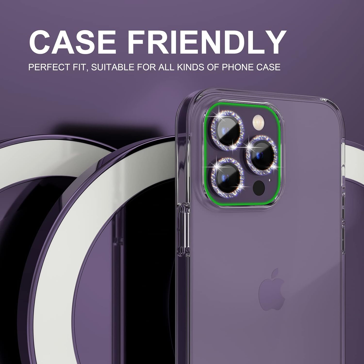 1 Zestaw Błyszczących, Fioleto – Tempered Glass Screen 9H recenzja i cena